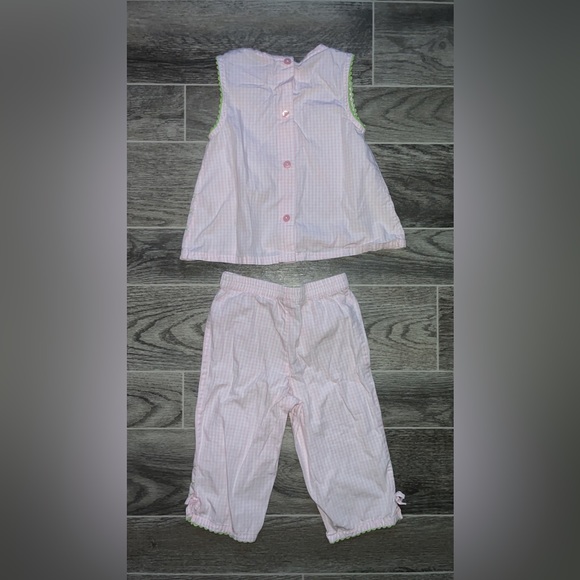 Gingham flower set - Picture 2 of 7